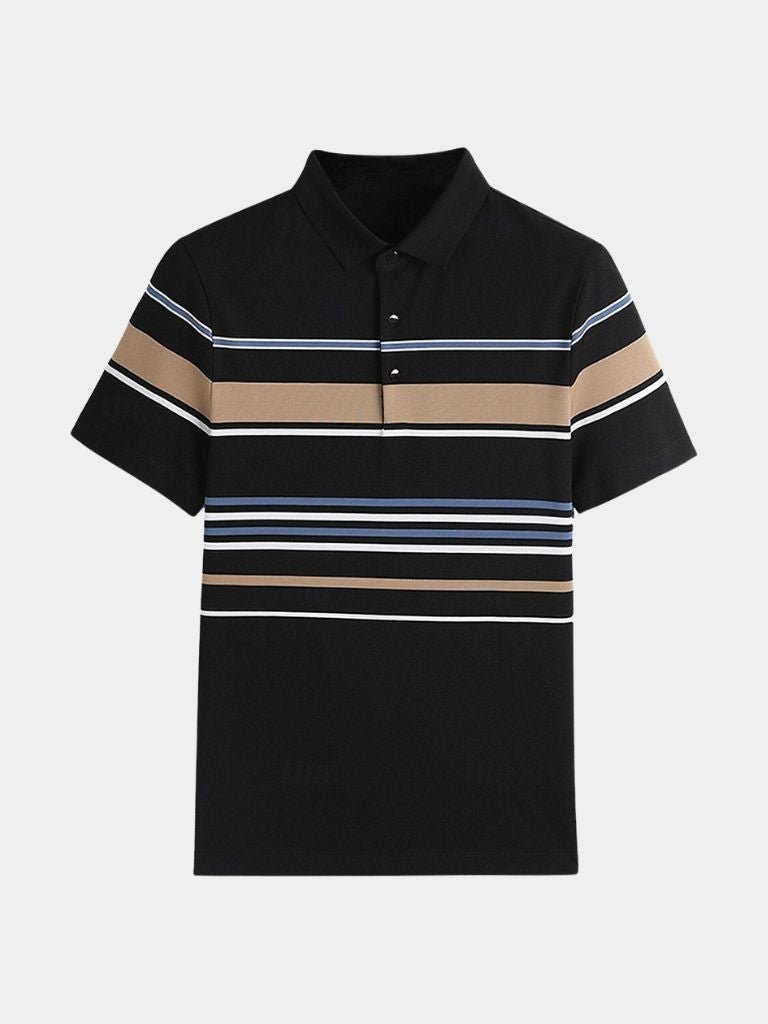 Sunset Stripe Polo