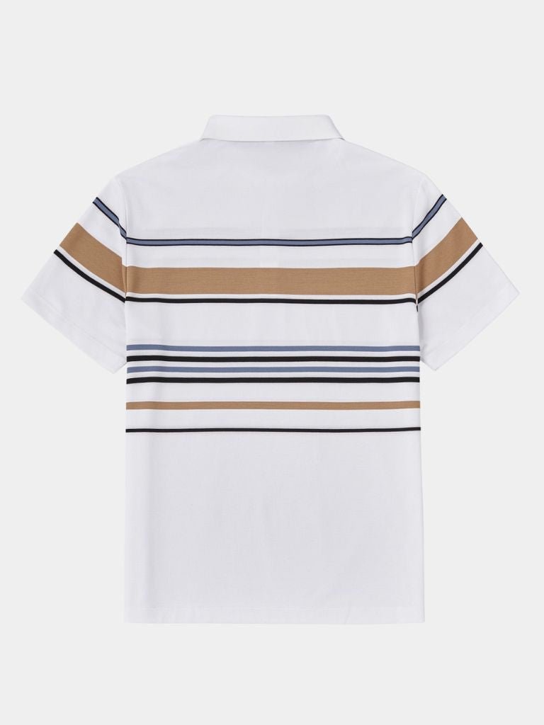 Sunset Stripe Polo