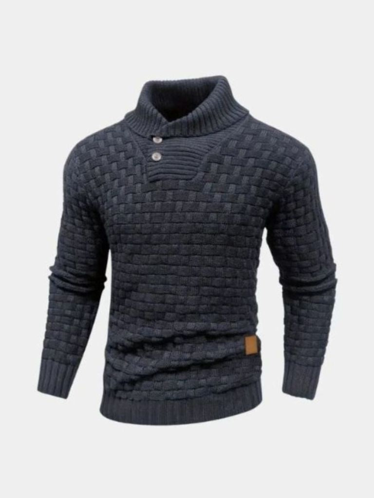 Pull en maille ajusté