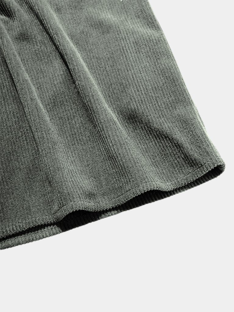 Camisa de Manga Corta Texturizada