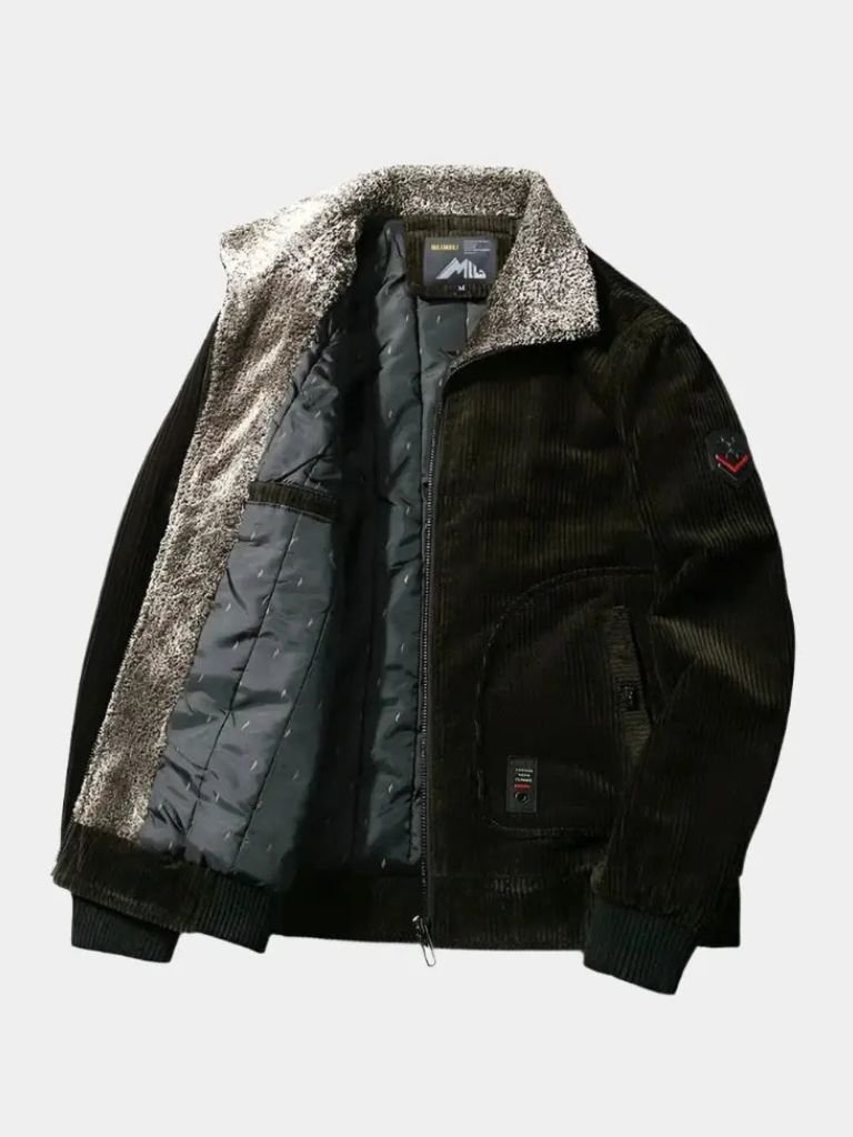 Thermal Windbreaker Corduroy Jacket