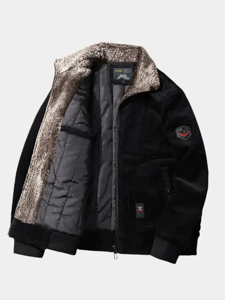 Thermal Windbreaker Corduroy Jacket