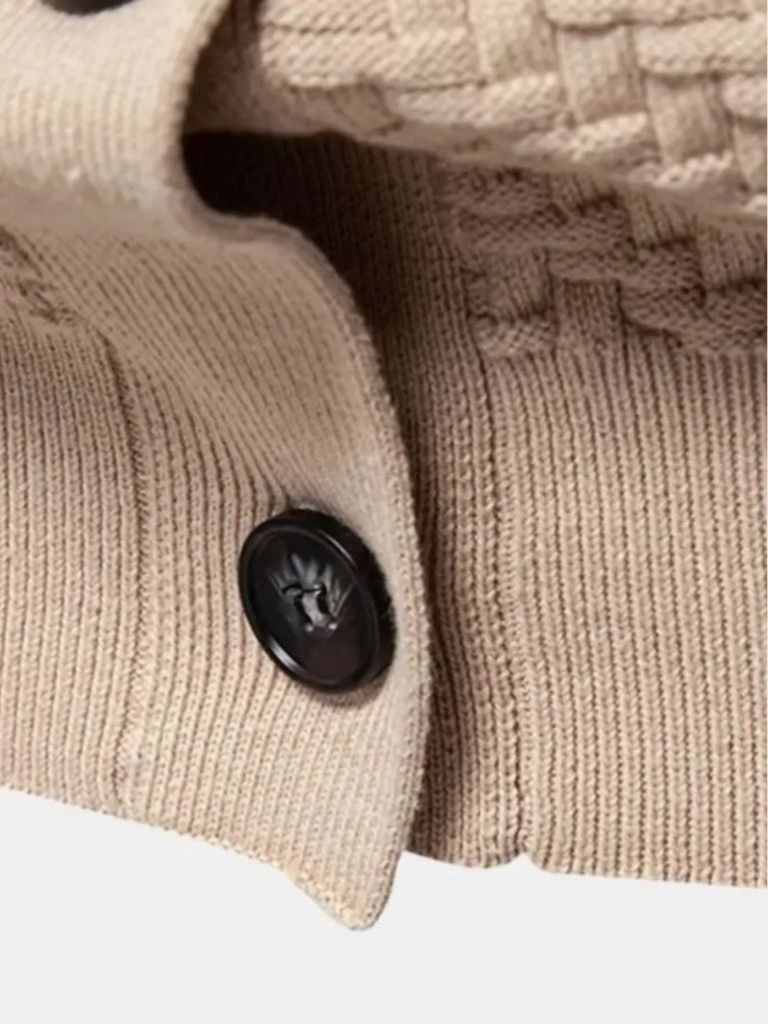 Gilet en maille à col V