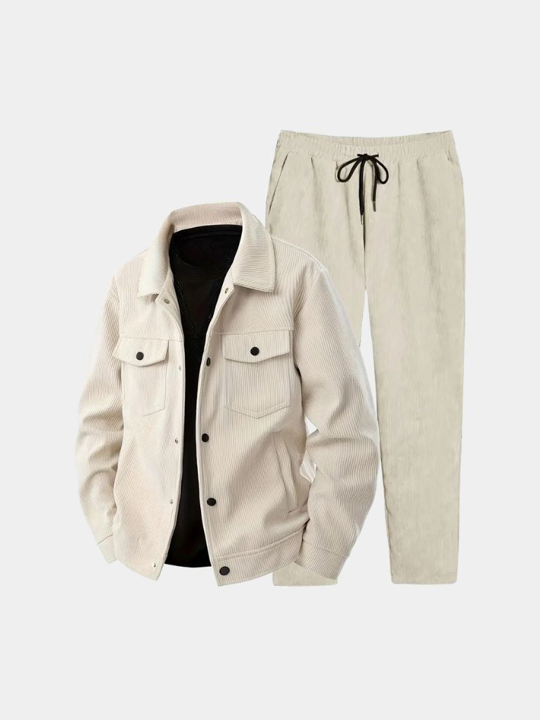 Ivory Corduroy Set