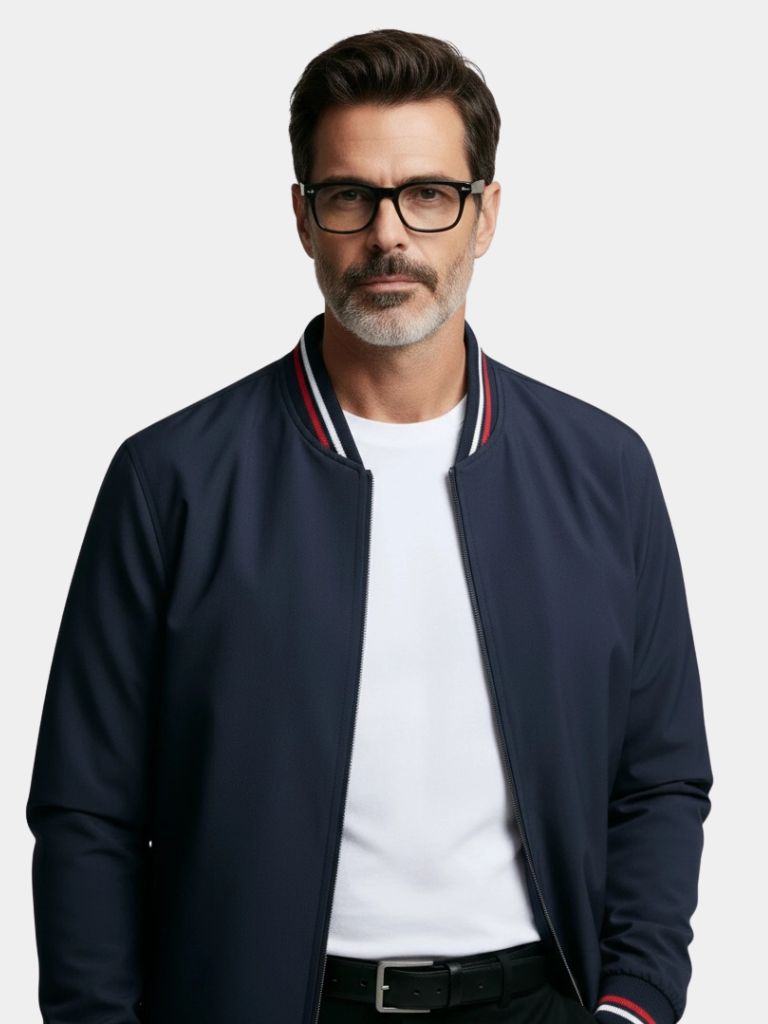 veste bomber décontractée
