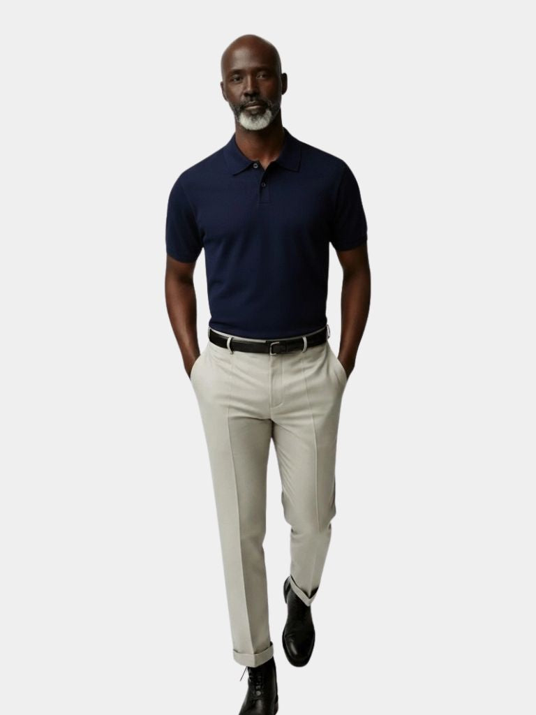 Navy Windsor Polo