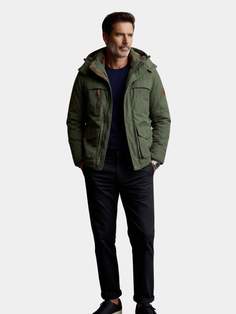 Military Hooded Jacket