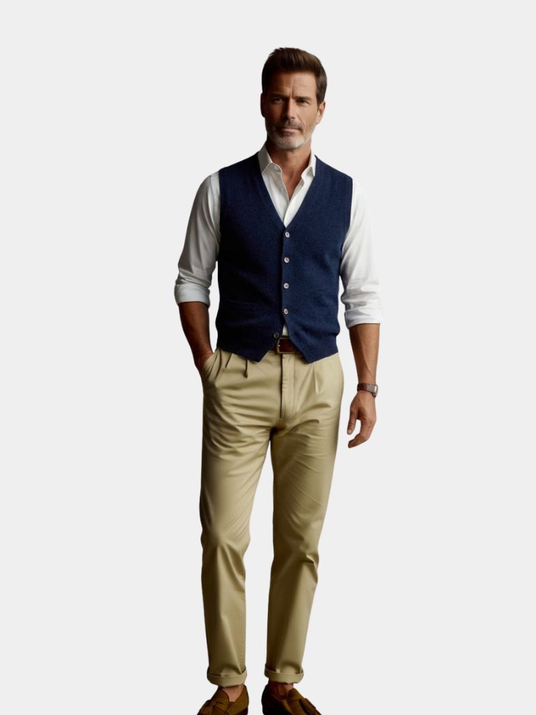 Gilet cardigan en cachemire