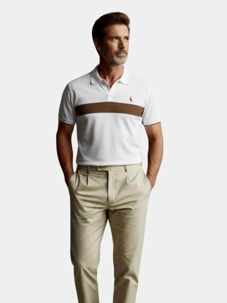 Savanna Stripe Polo
