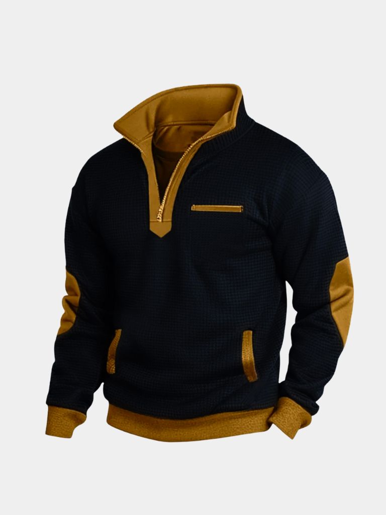 Explorer High Collar Quarter Zip Pullover