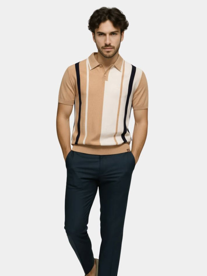 Polo de Rayas Retro