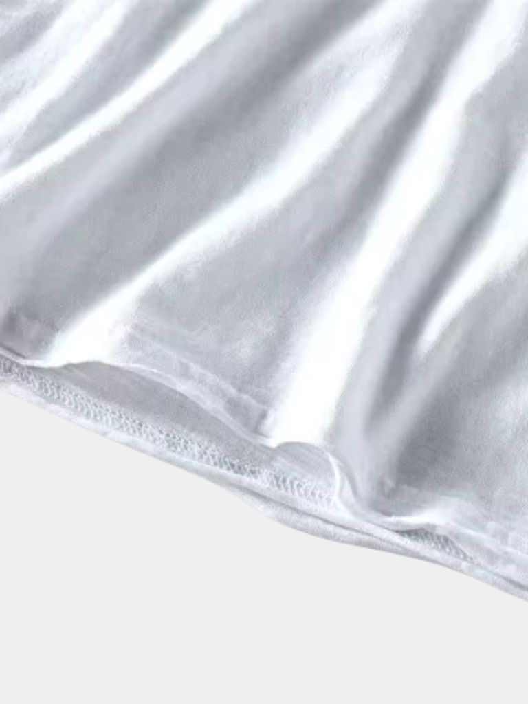 T-shirt à manches longues Essential Vintage en coton