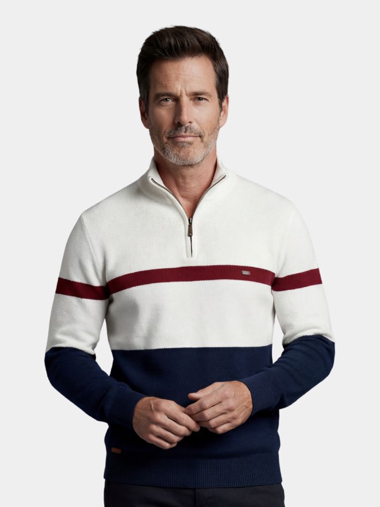 Quarter-Zip Jumper Sweater