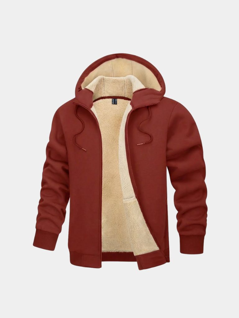 Winter Core Sherpa Hoodie Jacket