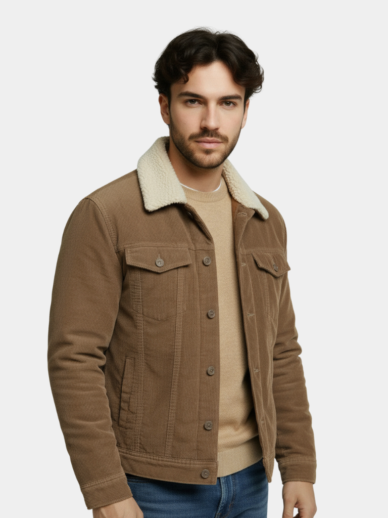 Minimalist Vintage Corduroy Jacket