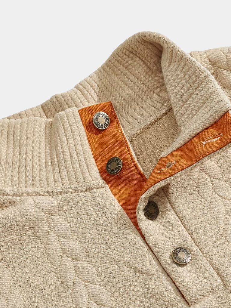 Timberline Long Collar Knit Sweater