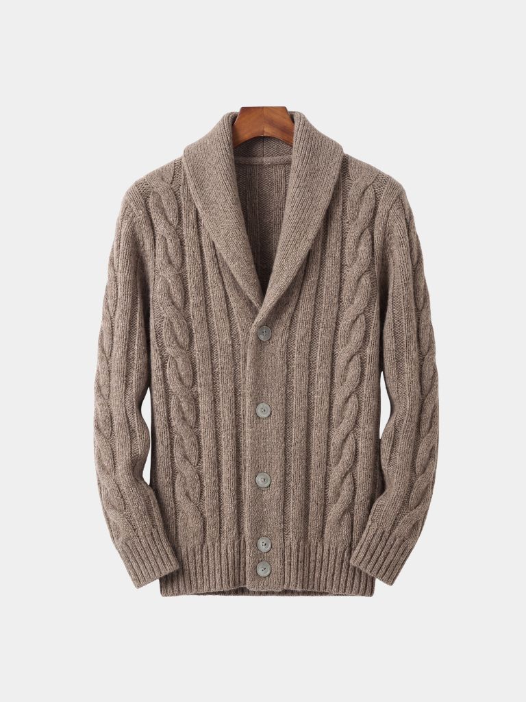 Men's Knitted Cardigan