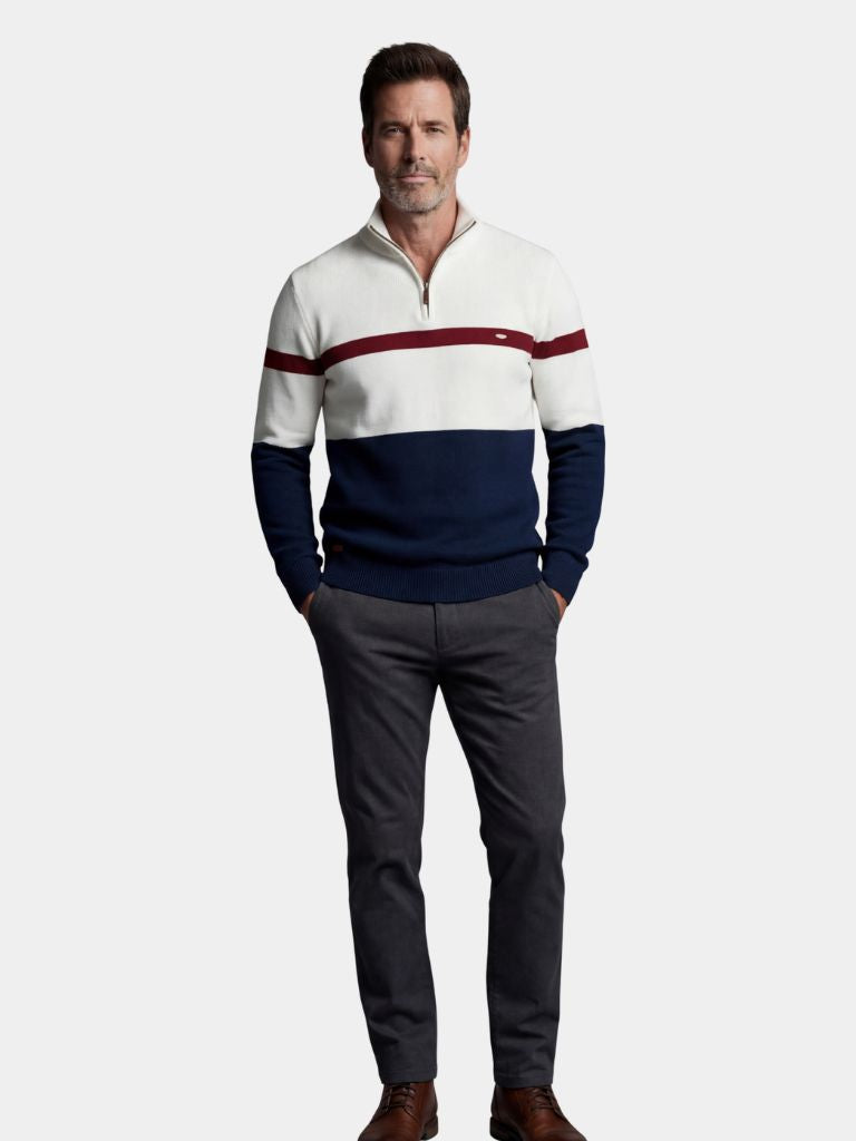 Quarter-Zip Jumper Sweater