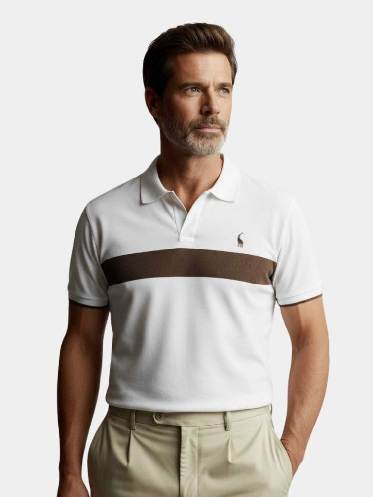 Savanna Stripe Polo