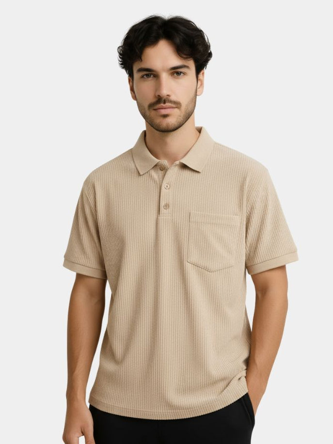 Textured Short Sleeve Shirt