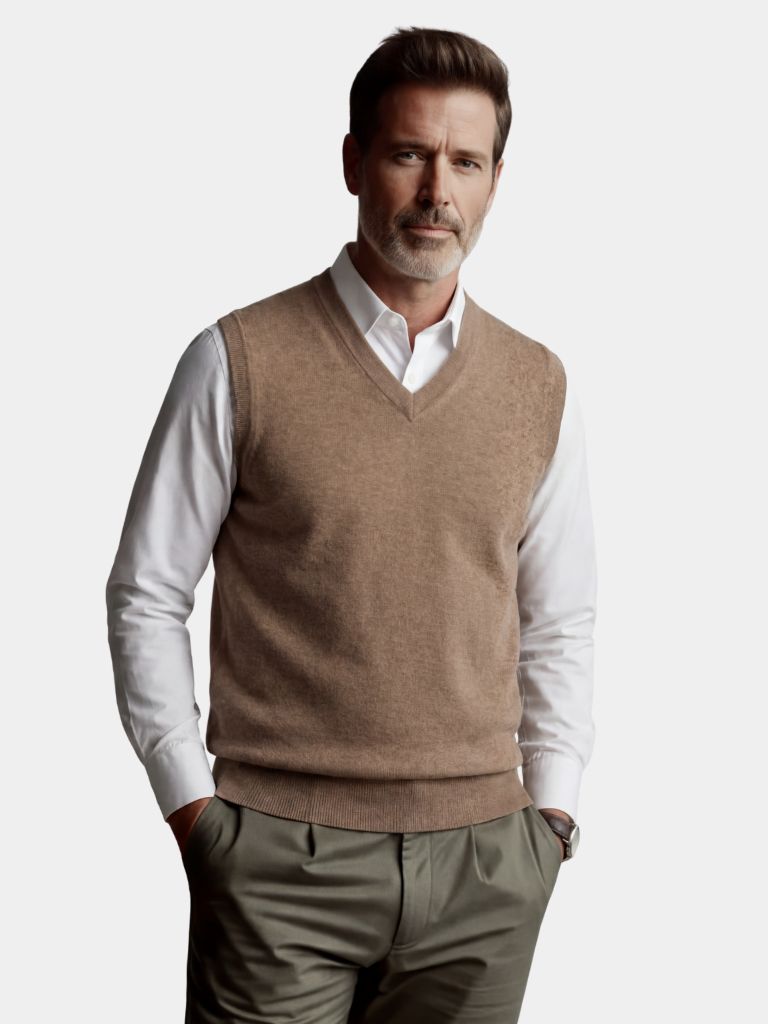 100% Merino Wool Sweater Vest
