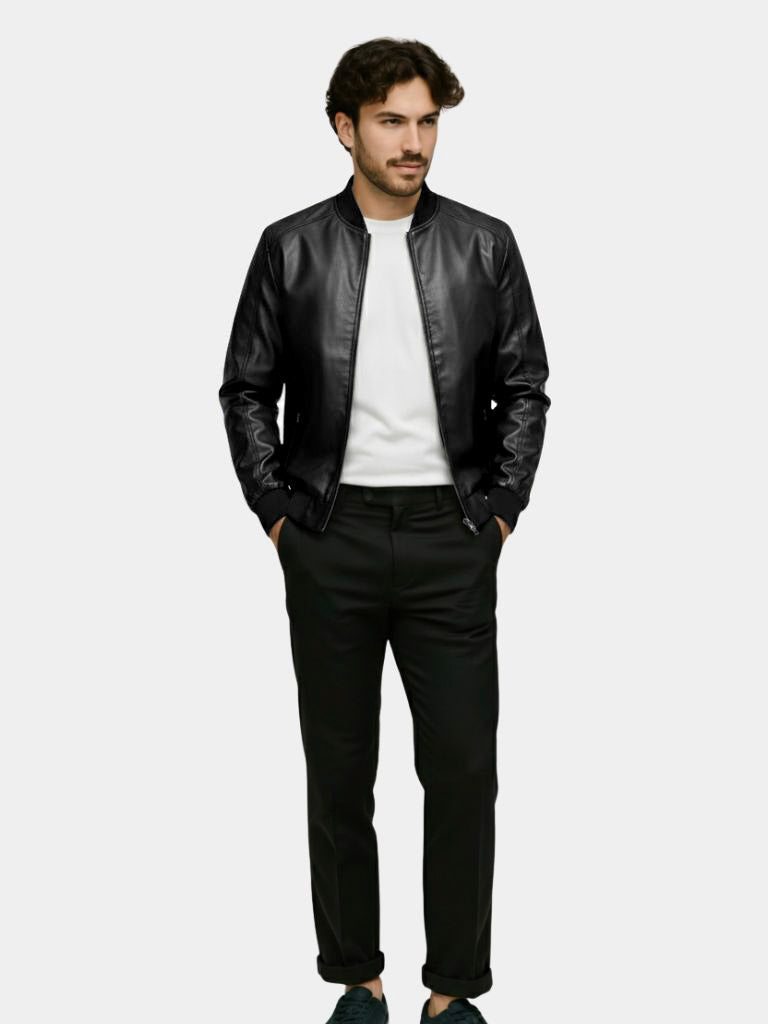 Essential Leather Jacket