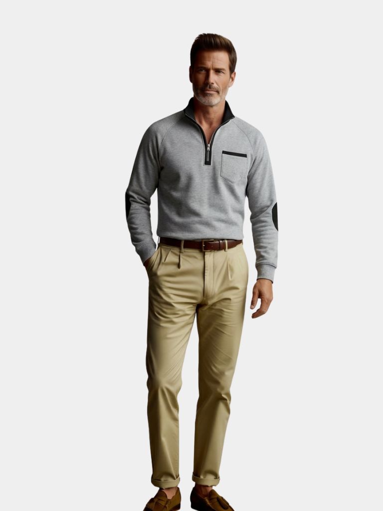 Classic Academy High Collar Pullover