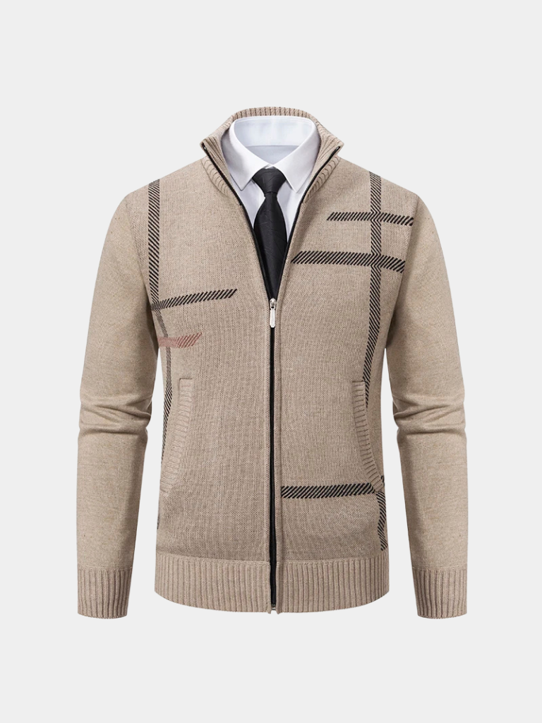 Veste en maille Graphite Symmetry