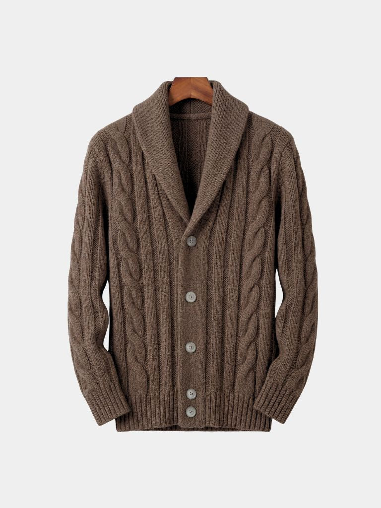 Men's Knitted Cardigan