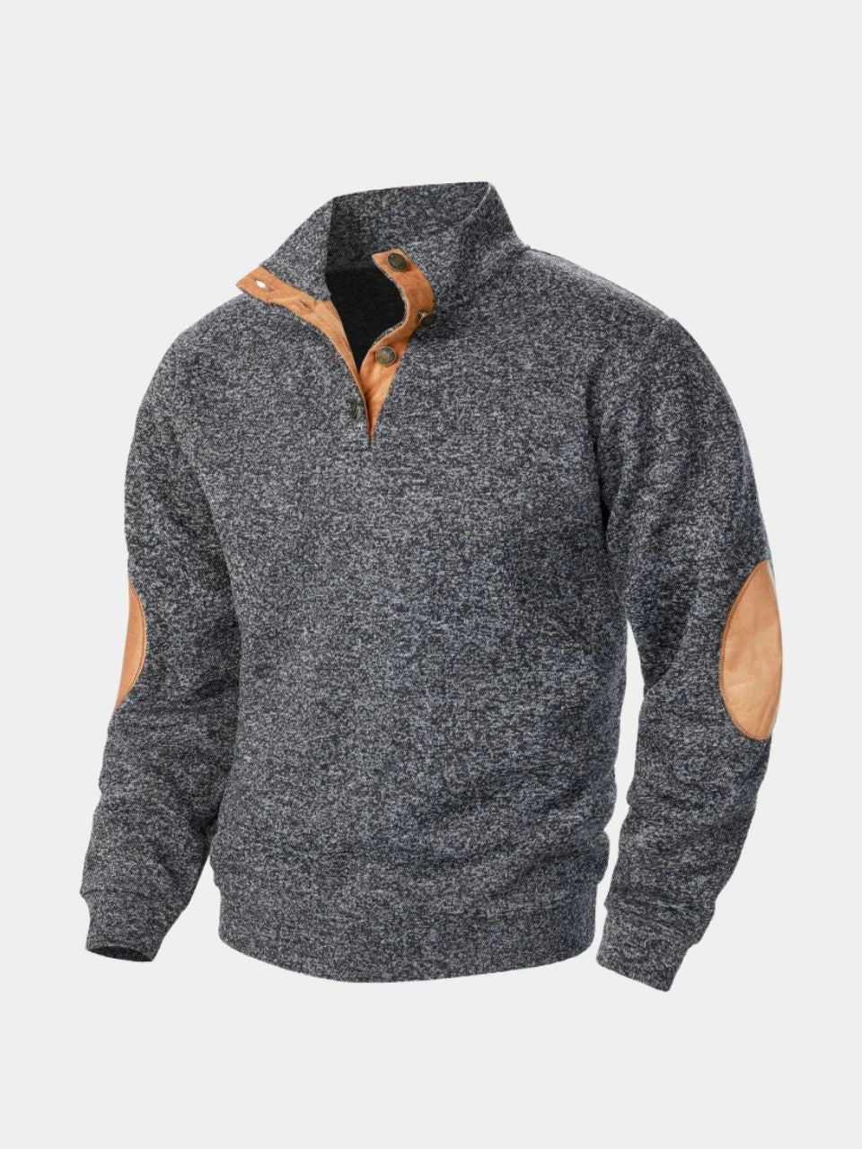 Lucien Heritage Elbow High Collar Pullover