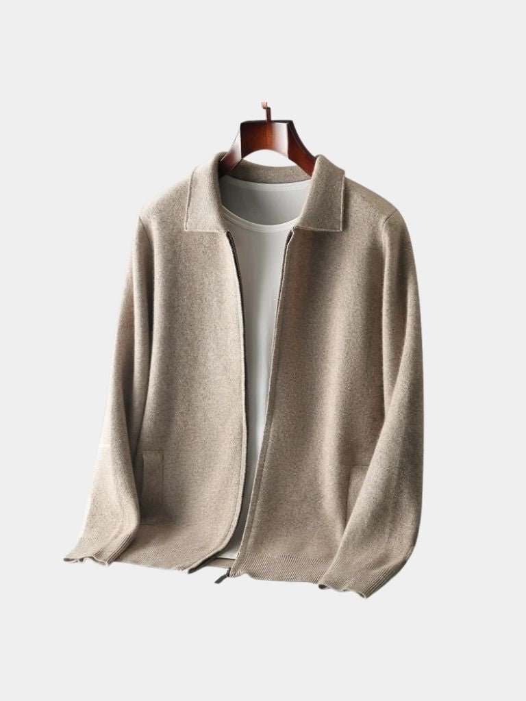 Cashmere Heritage Knit Jacket