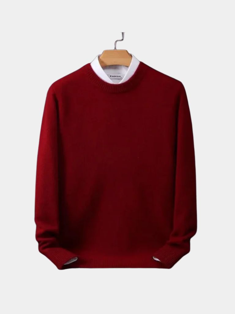 Pull-over en coton Linear Core