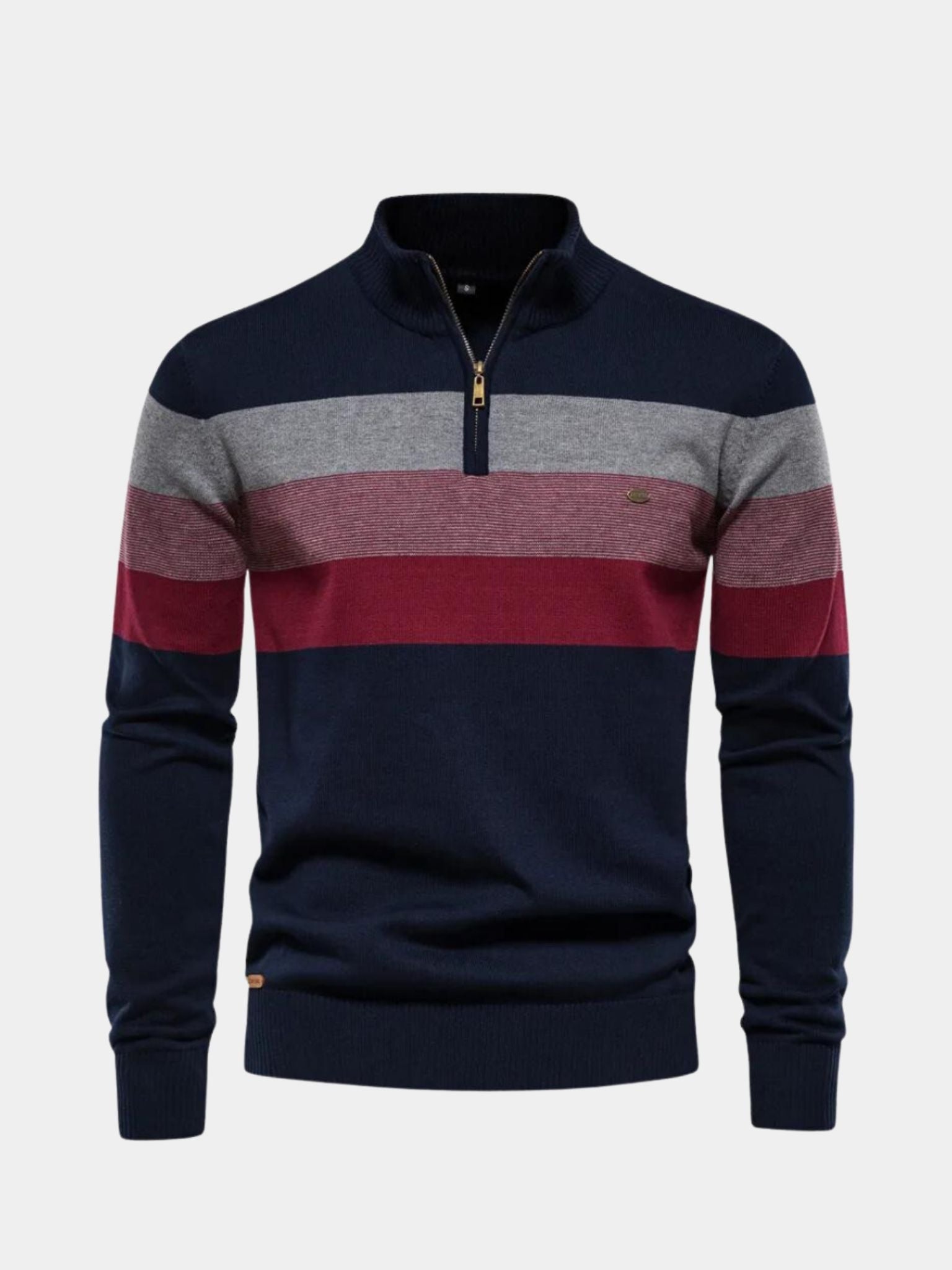 Minimalist High Collar Sweater