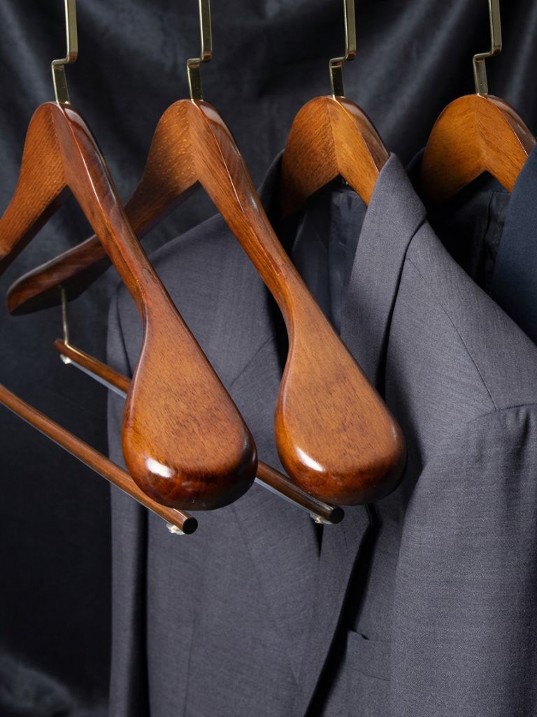 Premium Wood Hanger Set