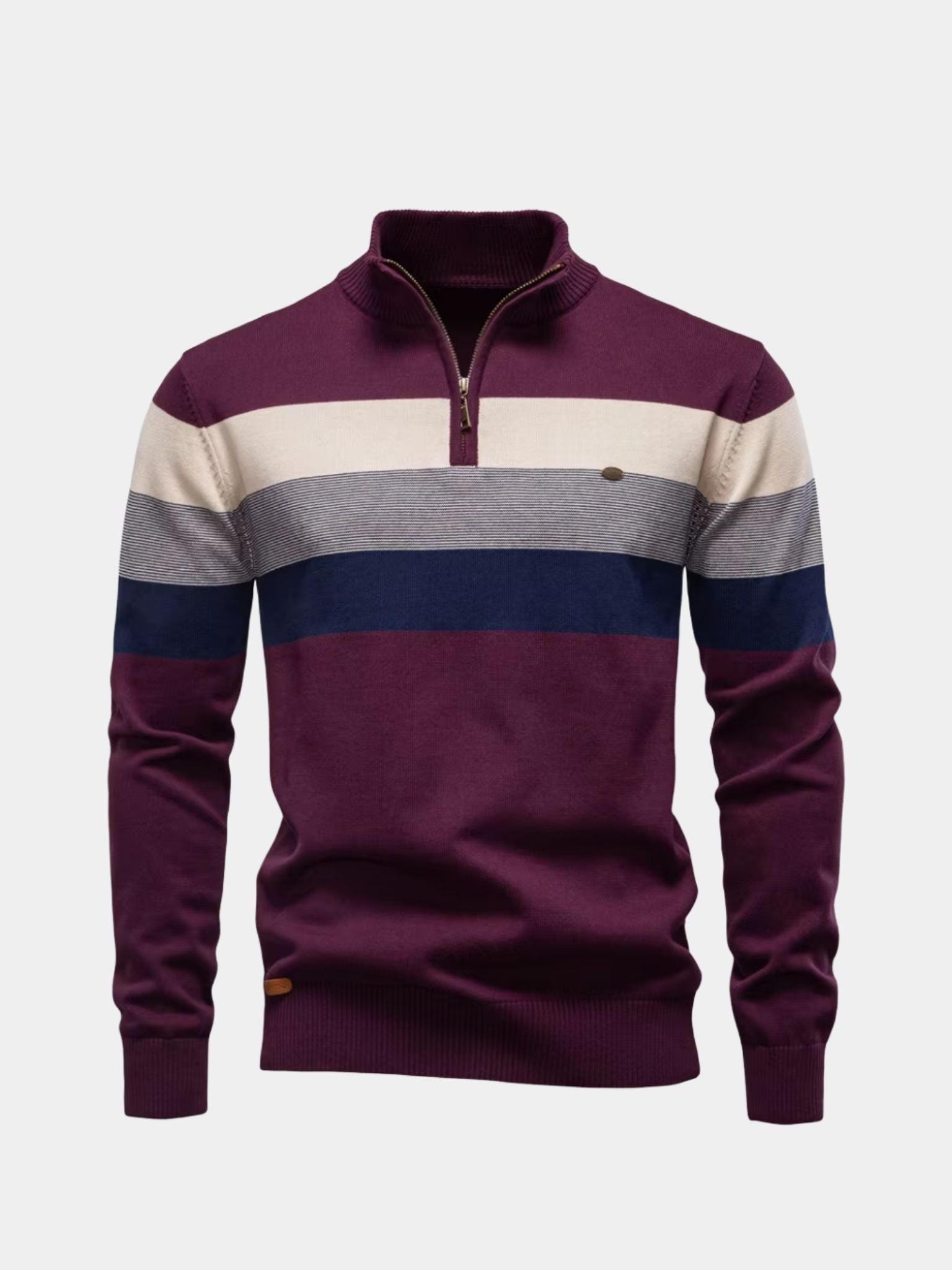 Minimalist High Collar Sweater