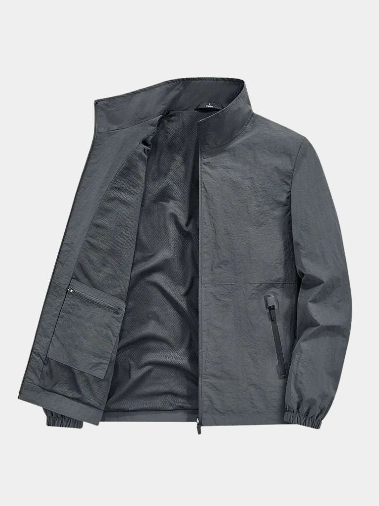Modern Utility Zip Jacket