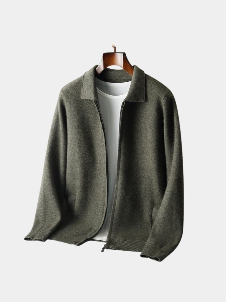Cashmere Heritage Knit Jacket