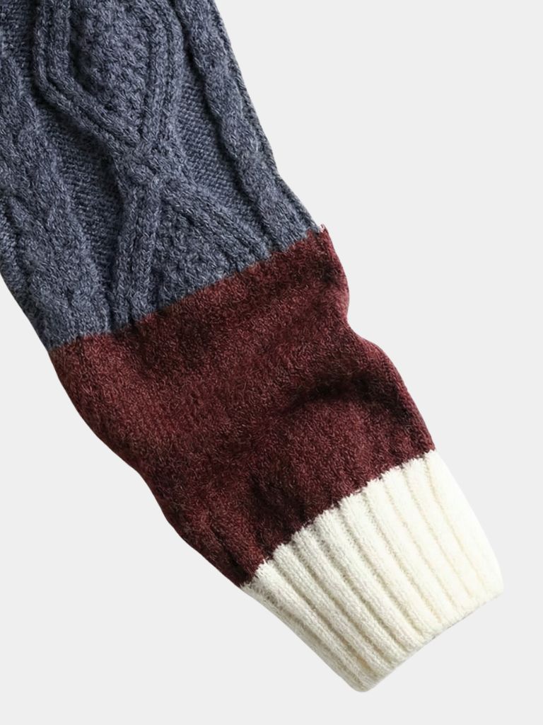 Mosaic Artisan Knit Sweater