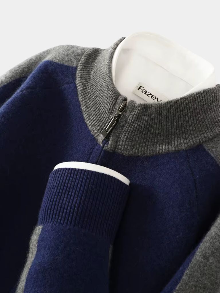 Navy Heritage Cashmere Set