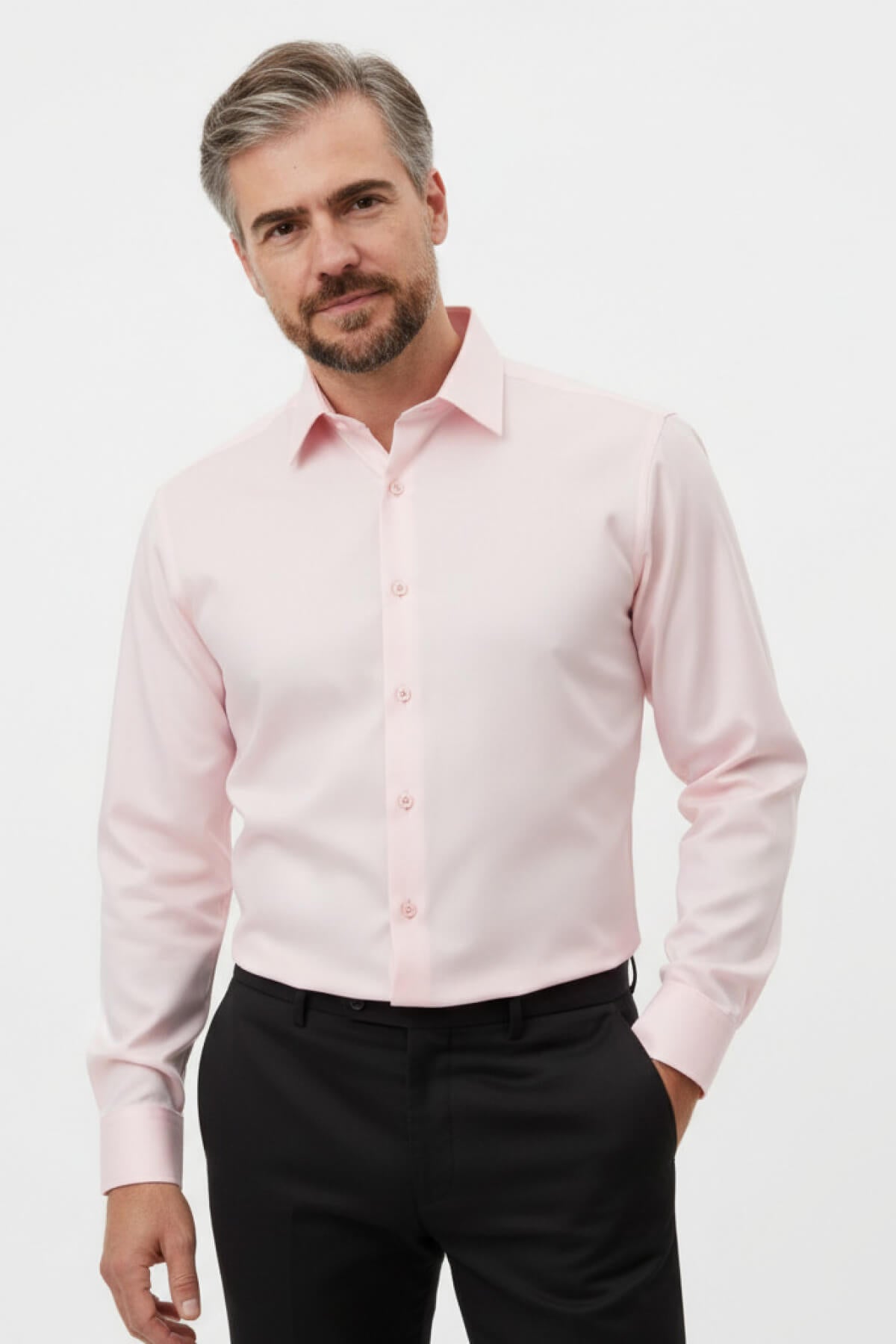 X-Stretch Men’s Dress Shirt – Wrinkle-Free & Ultimate Comfort