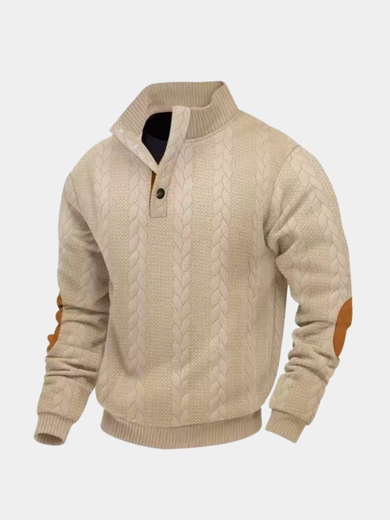 Timberline Long Collar Knit Sweater