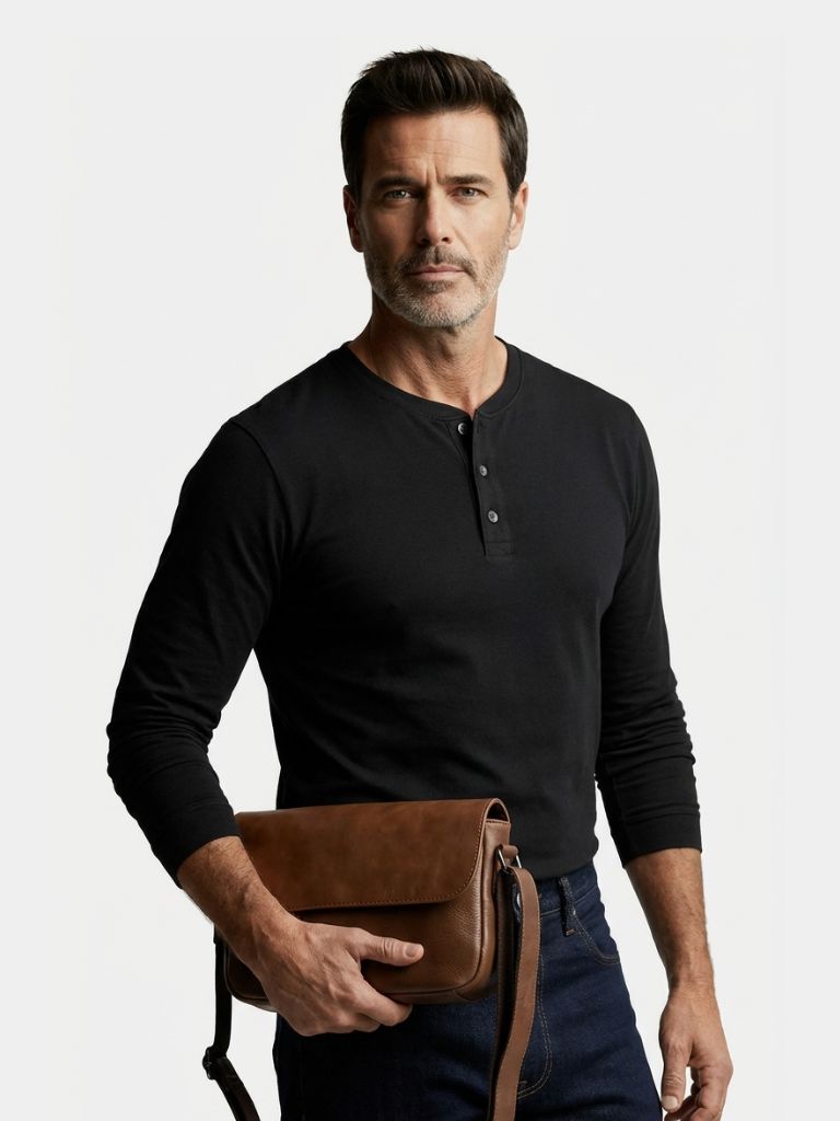 Milan Essential Leather Shoulder Bag