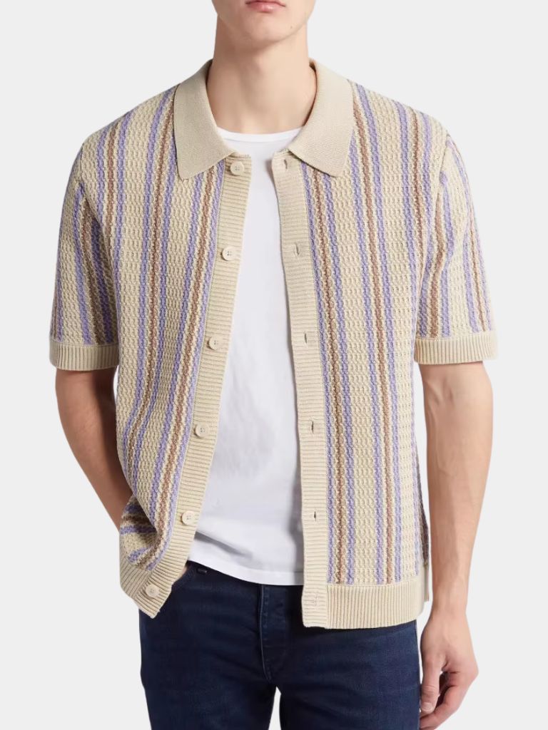 Atlantic Frame Knit Polo