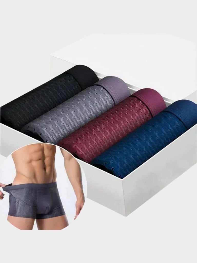 Bamboo Fiber Boxer Shorts - All-Day Comfort