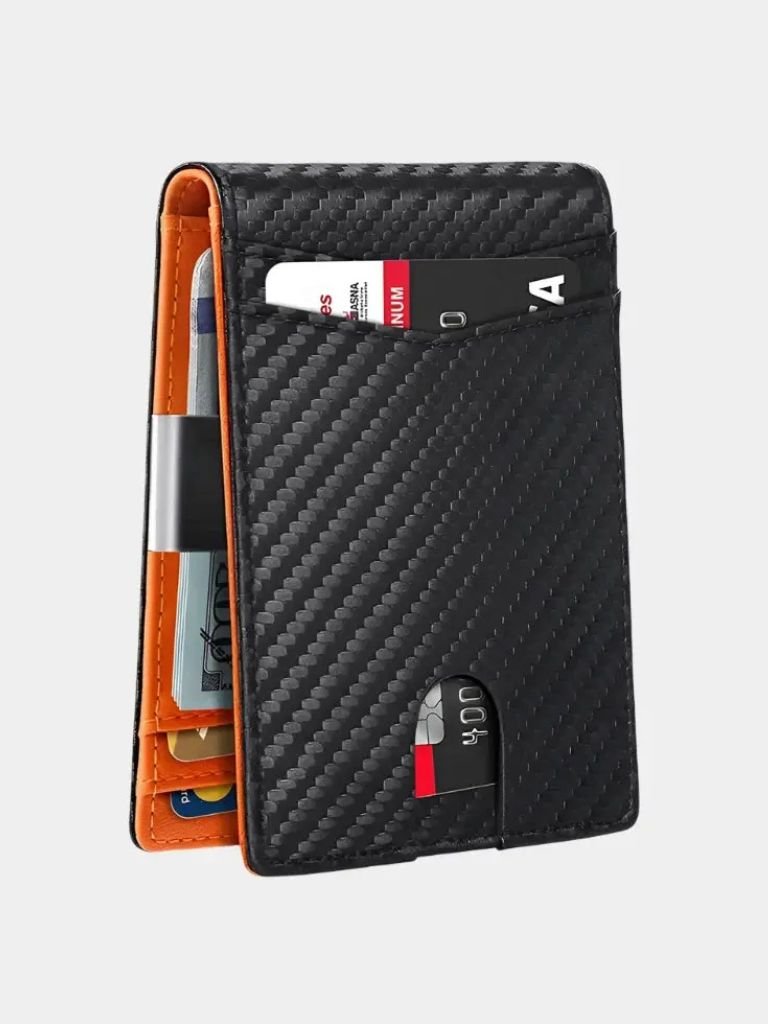 Carbon Fiber Anti RFID Minimalist Wallet