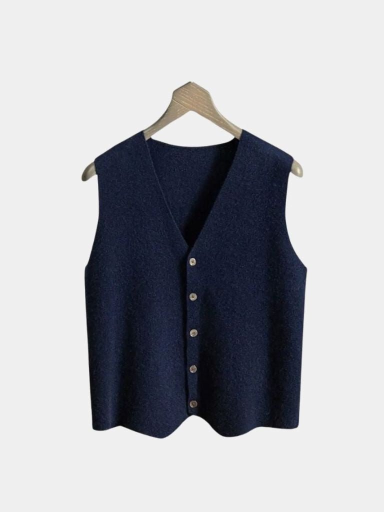 Gilet cardigan en cachemire
