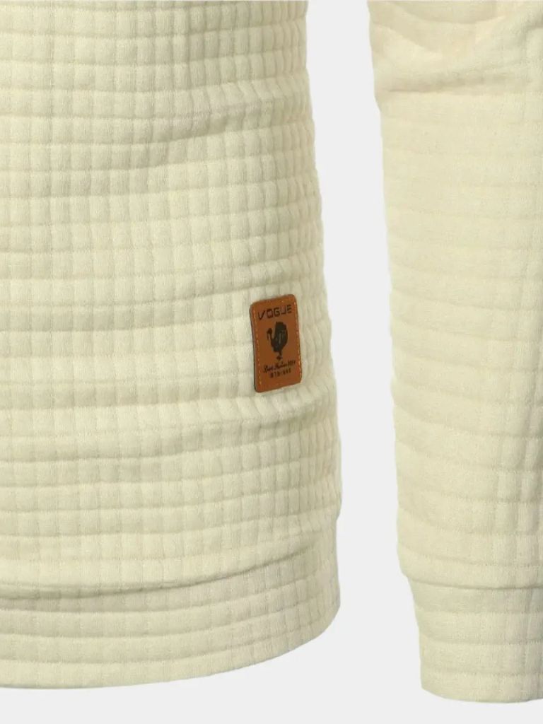 Sweat à capuche décontracté en maille