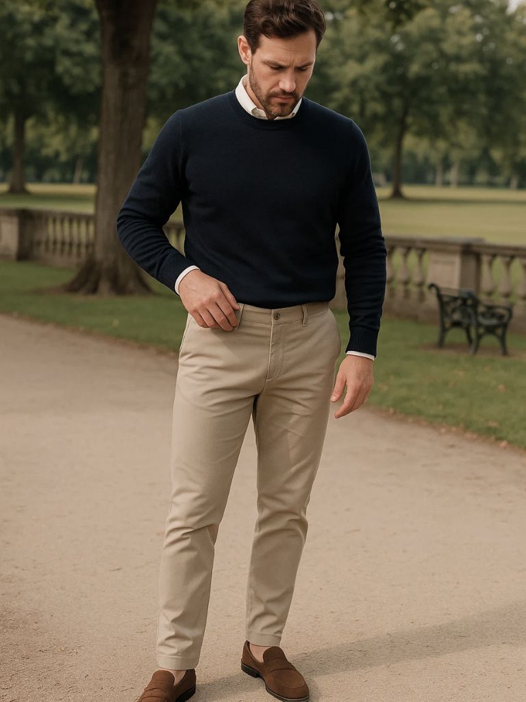 Casual Slim Fit Trousers
