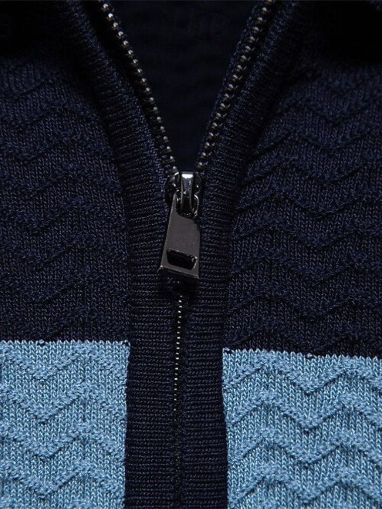 Classic Fit Quarter Zip Business Casual Short Sleeves Polo