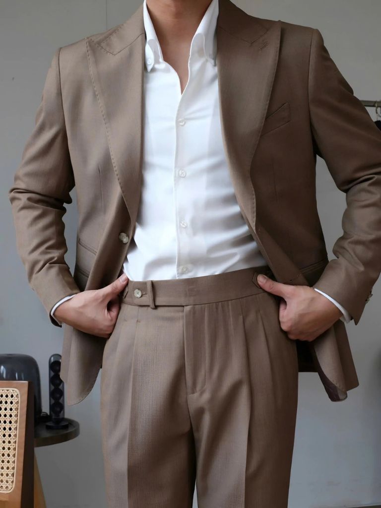 Classic Genova Sidetab Trousers